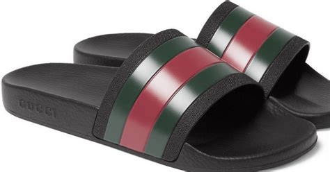 gucci guccissima slides|fake Gucci slides.